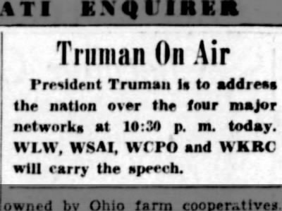 Truman on Air
