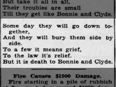 Last stanza of Bonnie's poem
