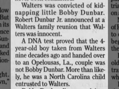 Walters an innocent man